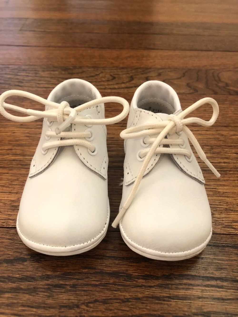 Angel Baby Infant Saddle Shoes, White, Size 2